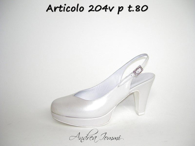 scarpe da sposa con punta chiusa