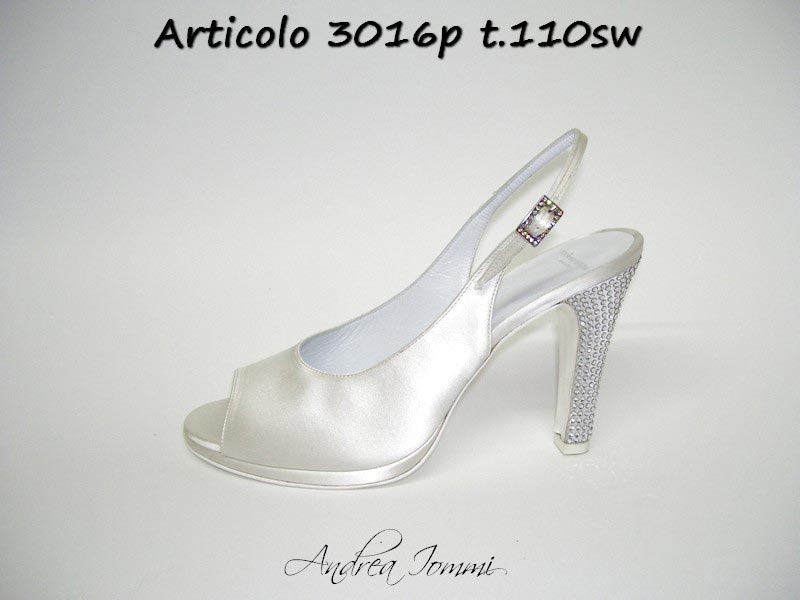 scarpe da sposa open toe