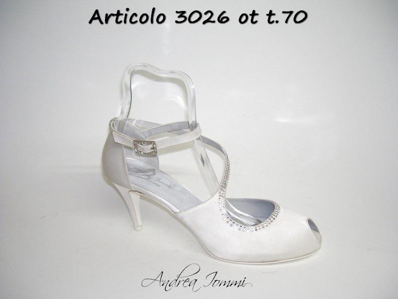 scarpe da sposa open toe